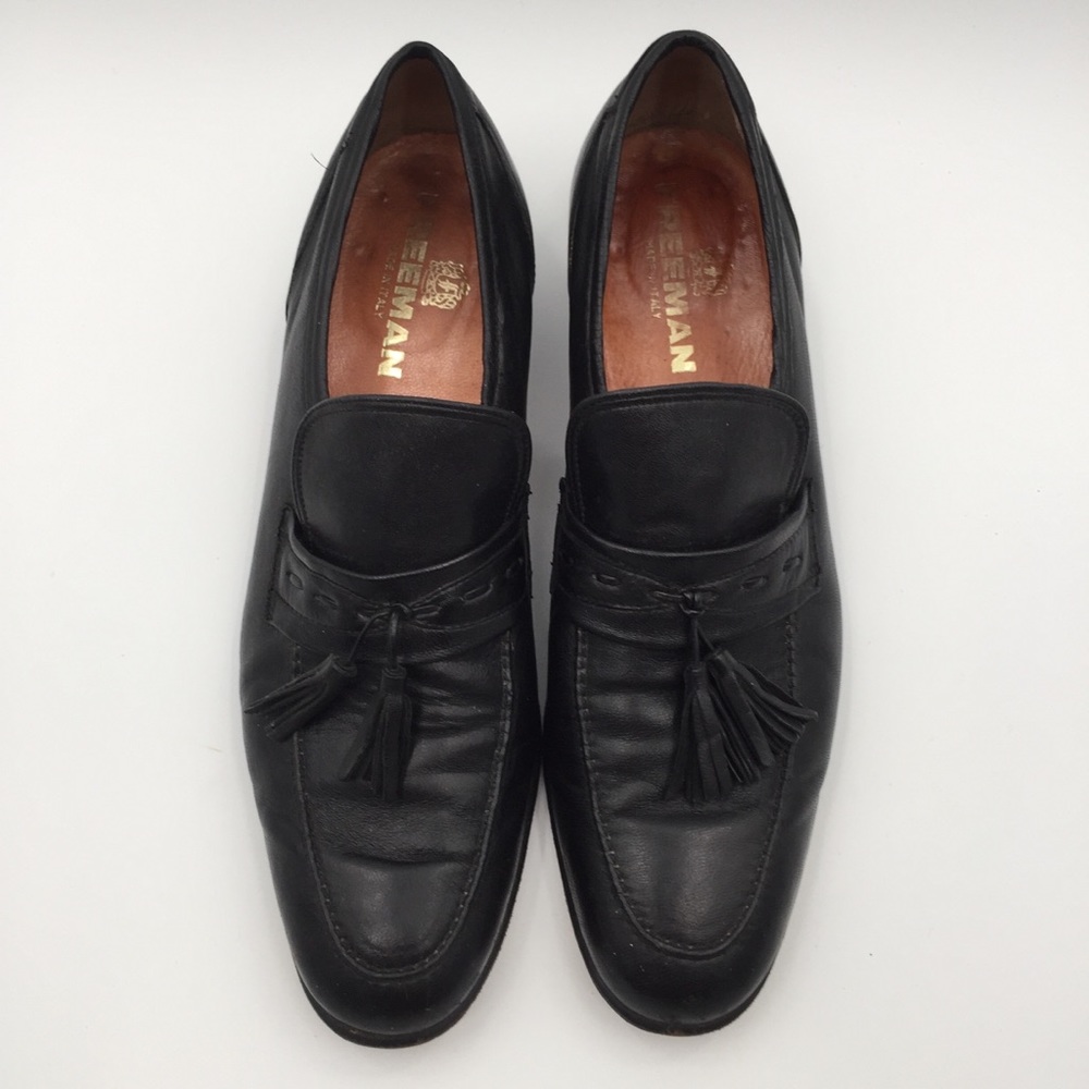 Vintage Freeman Dress Shoes Sz 9 1/2N Narrow